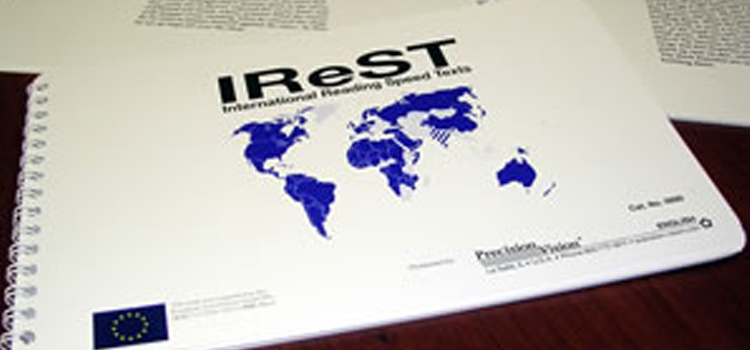 Photo of the iReST test book