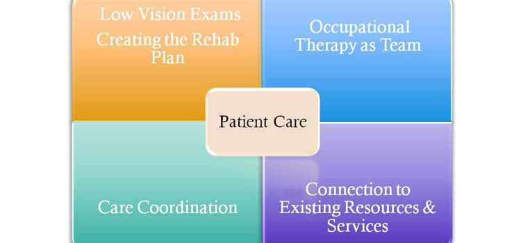 graphic representing patient care model